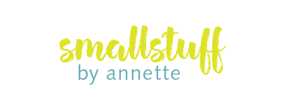 Smallstuff Logo von Annette Stroh Print- und Webdesign