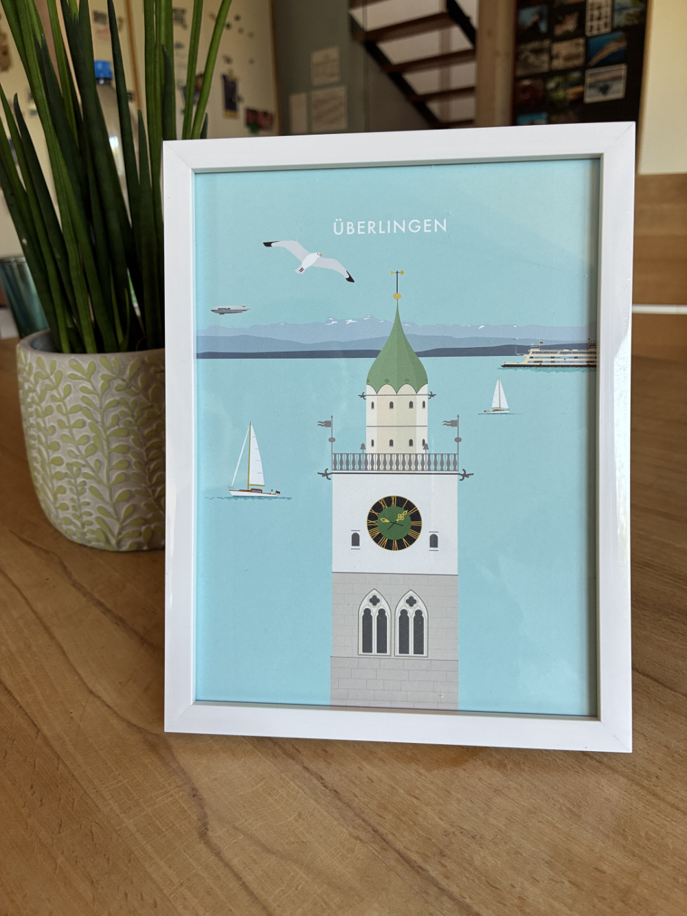 Mini-Travel-Poster gerahmt